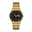 Swatch Irony Standard Charcoal Medal Gold YGG705G